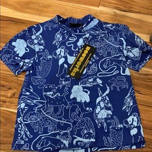 Nooworks NTW short sleeve art graphic top